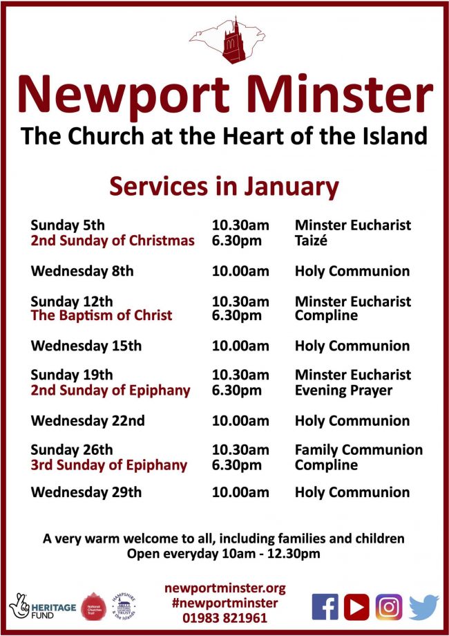 Services in January 2020